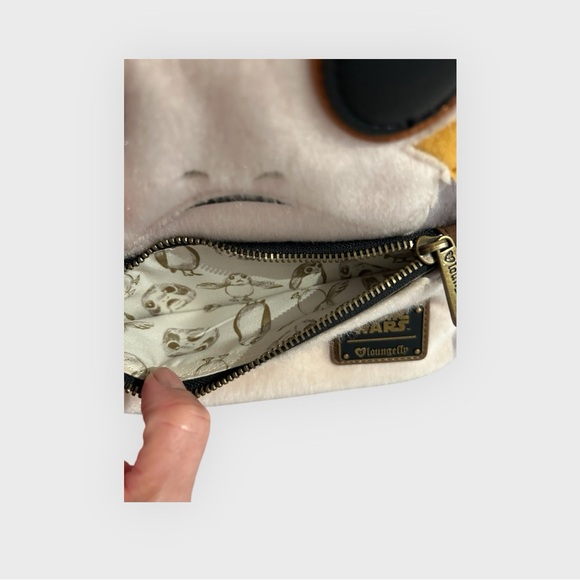 Disney 2018 Starwars Porg Mini Loungefly Backpack - Picture 3 of 4